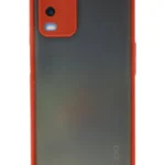 Uray store Oppo A54 4G Kılıf Montreal Silikon Kapak - Kırmızı