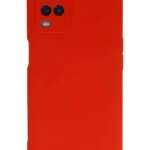 Uray store Oppo A54 4G Kılıf Nano içi Kadife Silikon - Kırmızı
