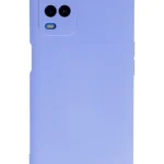 Uray store Oppo A54 4G Kılıf Nano içi Kadife Silikon - Lila