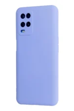 Uray store Oppo A54 4G Kılıf Nano içi Kadife Silikon - Lila - Görsel 3