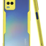 Uray store Oppo A54 4G Kılıf Platin Silikon - Sarı
