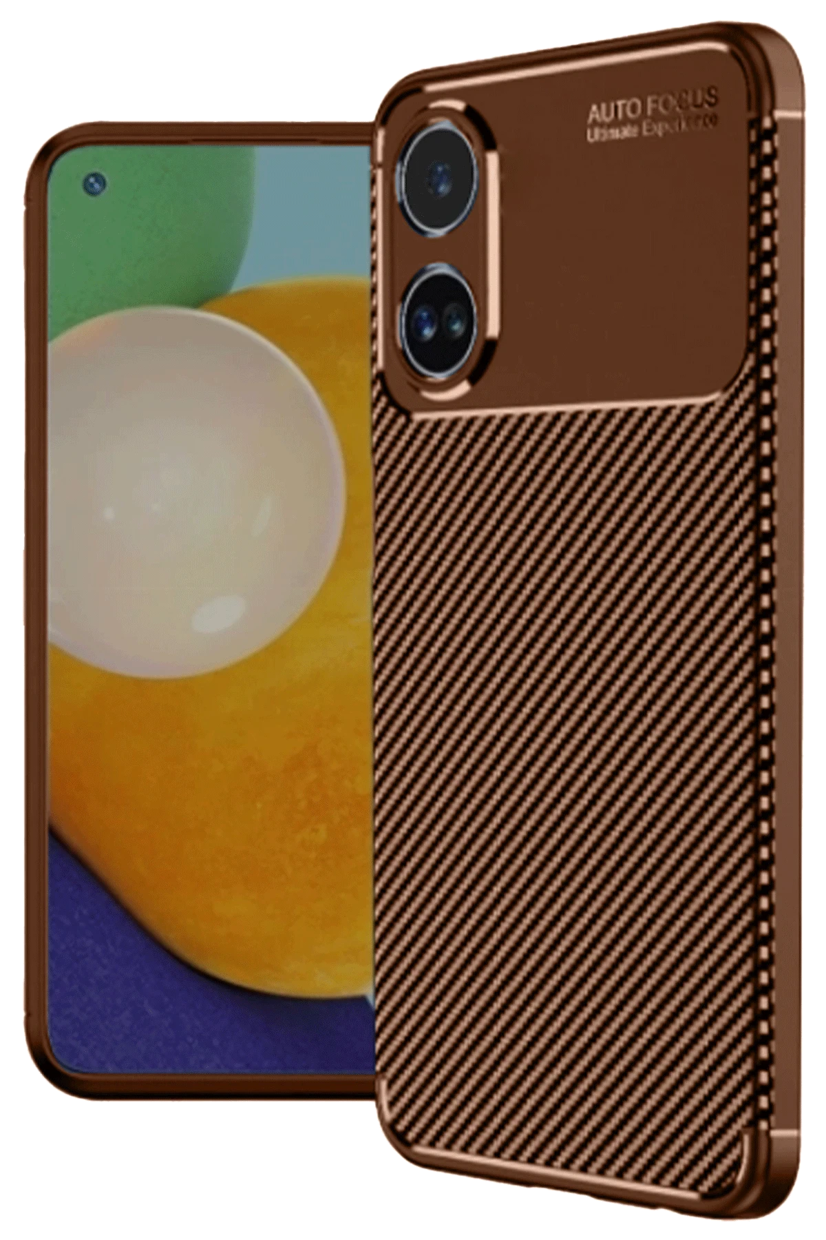 newface-oppo-a60-kilif-auto-focus-karbon-kapak-kahverengi-default Uray store Oppo A60 Kılıf Auto Focus Karbon Kapak - Kahverengi - Görsel 1