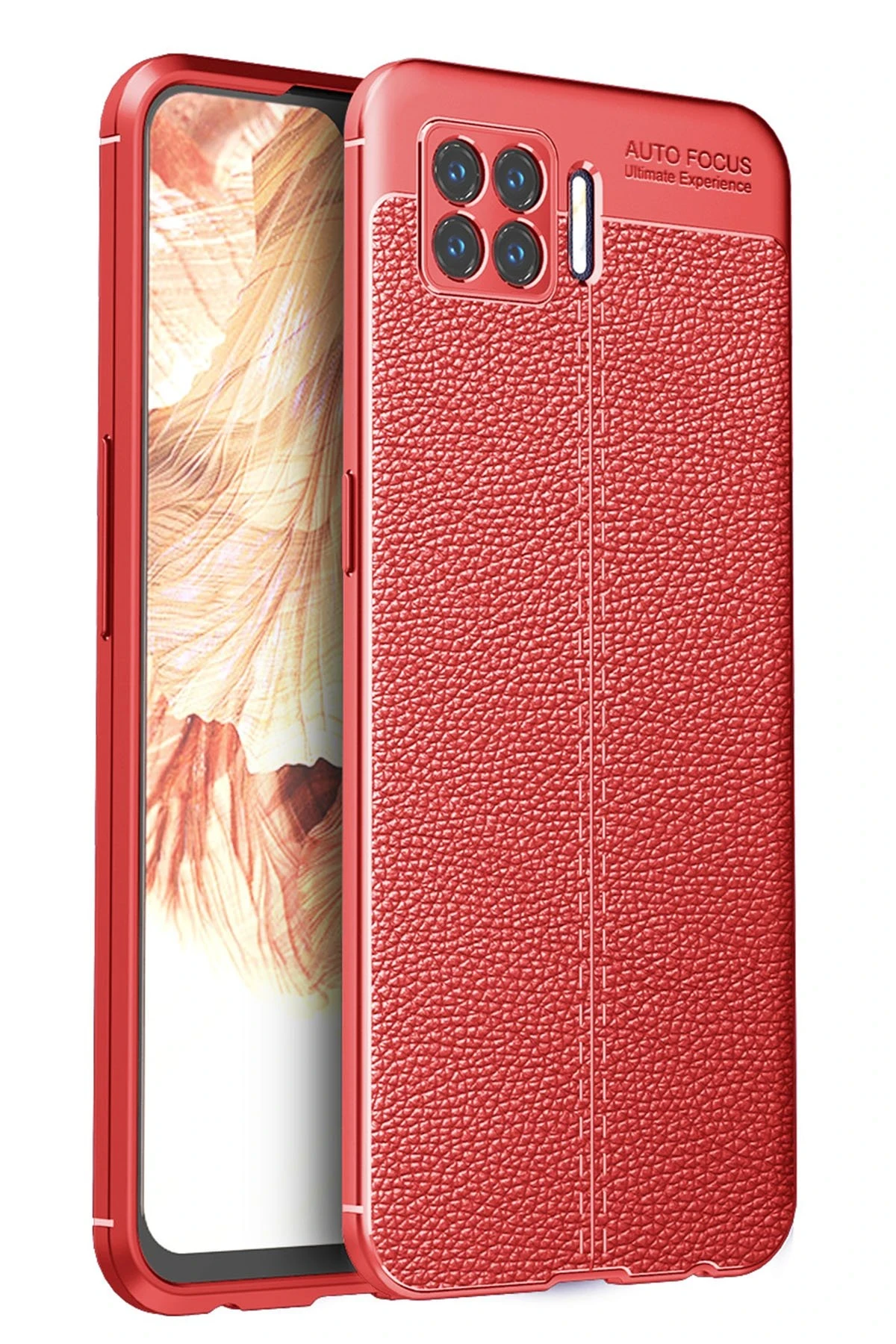 newface-oppo-a73-kilif-auto-focus-kapak-kirmizi-default Uray store Oppo A73 Kılıf Auto Focus Kapak - Kırmızı - Görsel 1
