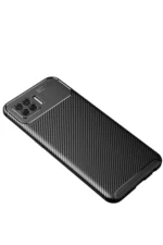 Uray store Oppo A73 Kılıf Auto Focus Karbon Kapak - Siyah - Görsel 2