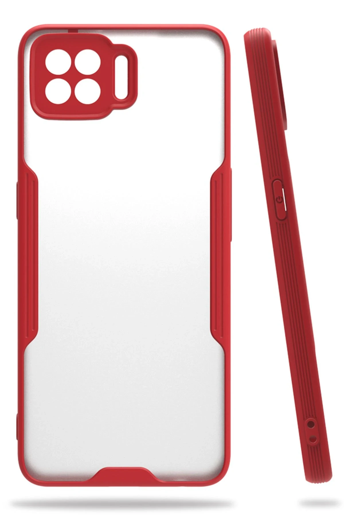 newface-oppo-a73-kilif-platin-silikon-kirmizi-default Uray store Oppo A73 Kılıf Platin Silikon - Kırmızı - Görsel 1
