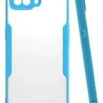Uray store Oppo A73 Kılıf Platin Silikon - Mavi