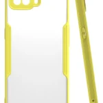 Uray store Oppo A73 Kılıf Platin Silikon - Sarı
