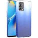 Uray store Oppo A74 4G Kılıf Lüx Şeffaf Silikon