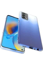 Uray store Oppo A74 4G Kılıf Lüx Şeffaf Silikon - Görsel 3