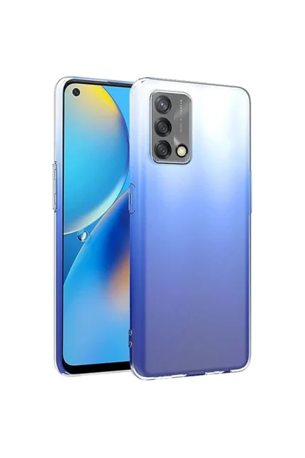 Uray store Oppo A74 4G Kılıf Lüx Şeffaf Silikon