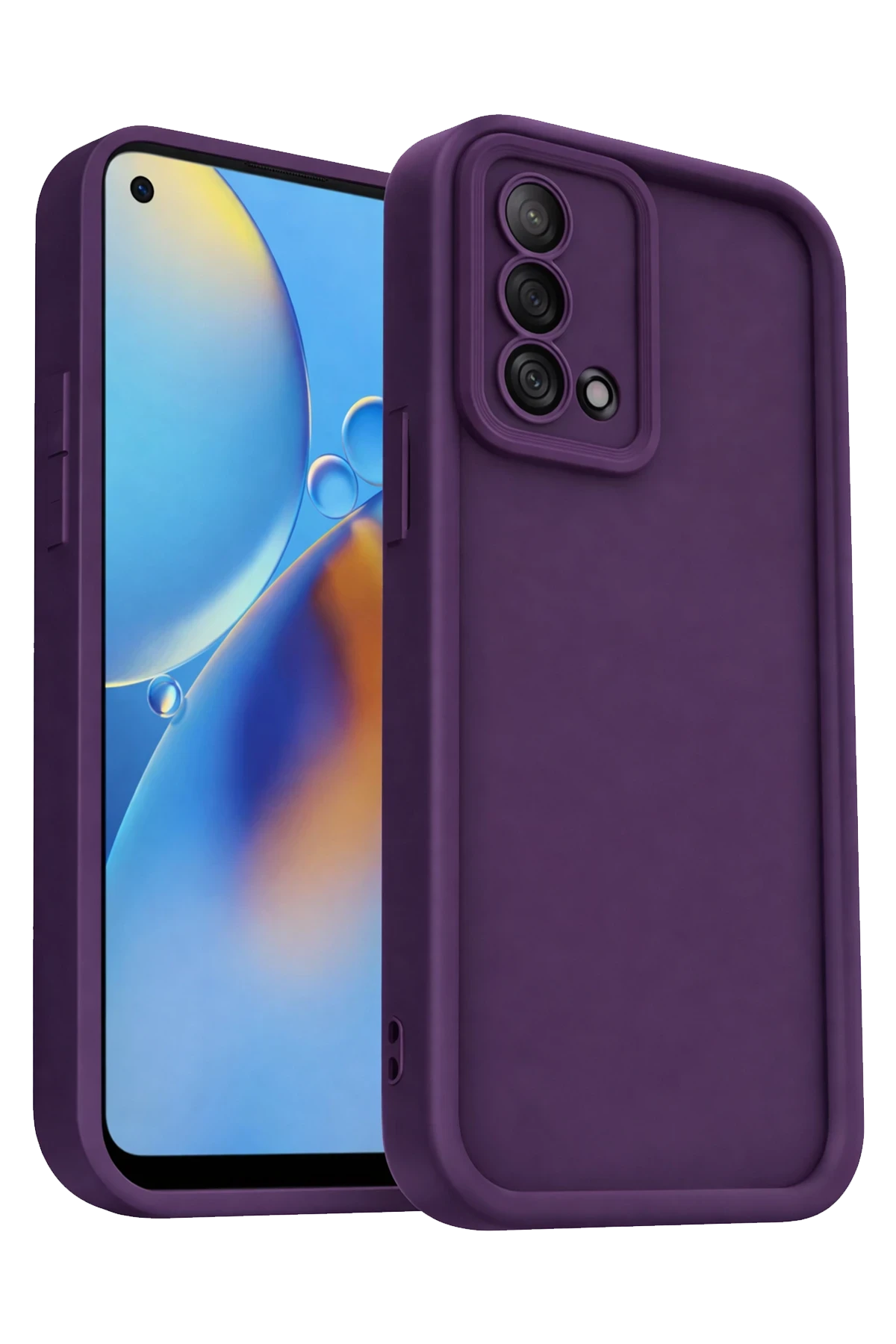 newface-oppo-a74-4g-kilif-viera-silikon-murdum-default Uray store Oppo A74 4G Kılıf Viera Silikon - Mürdüm - Görsel 1