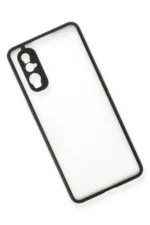 Uray store Oppo Find X2 Kılıf Montreal Silikon Kapak - Siyah - Görsel 3