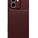 Uray store Oppo Oppo A6T 5G Auto Focus Karbon Kapak - Bordo