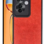 Uray store Oppo Reno 11F Kılıf Aras Deri Kapak - Kırmızı
