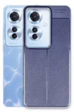 Uray store Oppo Reno 11F Kılıf Auto Focus Kapak - Lacivert - Görsel 2