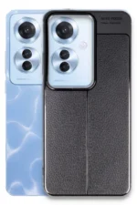 Uray store Oppo Reno 11F Kılıf Auto Focus Kapak - Siyah - Görsel 2