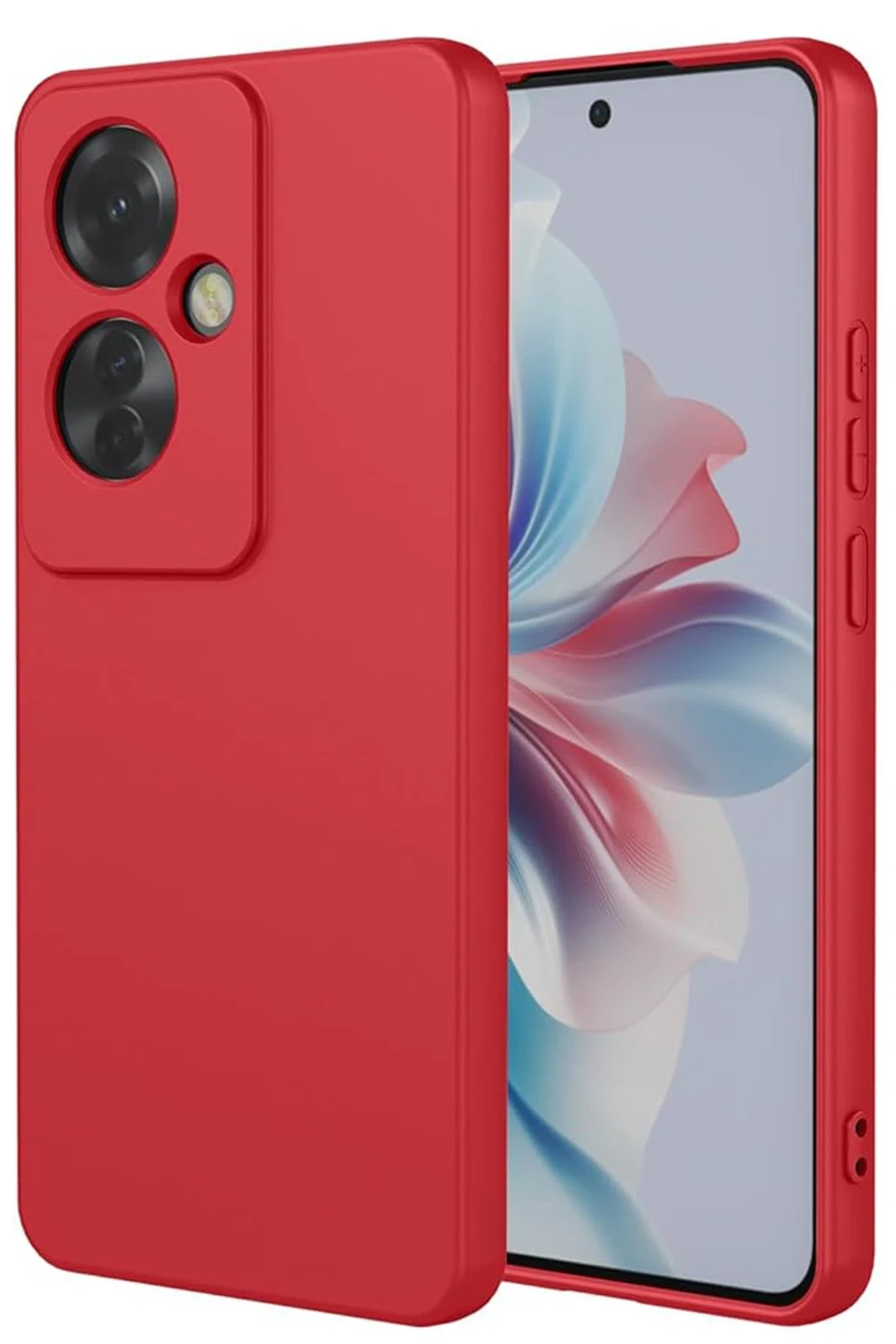 newface-oppo-reno-11f-kilif-first-silikon-kirmizi-default Uray store Oppo Reno 11F Kılıf First Silikon - Kırmızı - Görsel 1