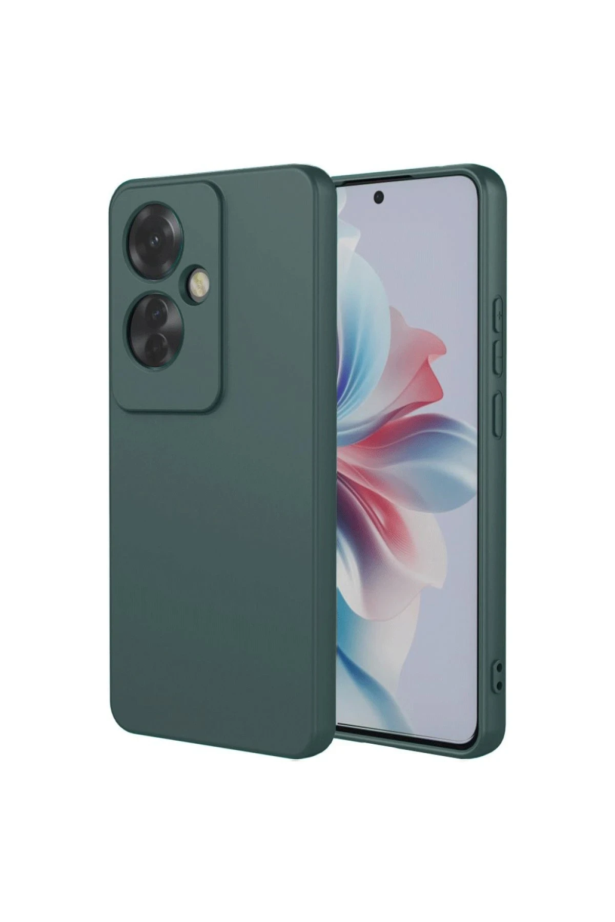 newface-oppo-reno-11f-kilif-first-silikon-koyu-yesil-default Uray store Oppo Reno 11F Kılıf First Silikon - Koyu Yeşil - Görsel 1