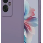 Uray store Oppo Reno 11F Kılıf First Silikon - Lila