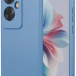 Uray store Oppo Reno 11F Kılıf First Silikon - Mavi