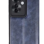 Uray store Oppo Reno 11F Kılıf Flip Cover - Lacivert