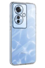 Uray store Oppo Reno 11F Kılıf Lüx Şeffaf Silikon