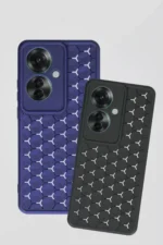 Uray store Oppo Reno 11F Kılıf Petek Silikon Kapak - Mavi - Görsel 2