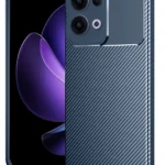 Uray store Oppo Reno 13 Pro Kılıf Auto Focus Karbon Kapak - Lacivert