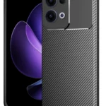 Uray store Oppo Reno 13 Pro Kılıf Auto Focus Karbon Kapak - Siyah