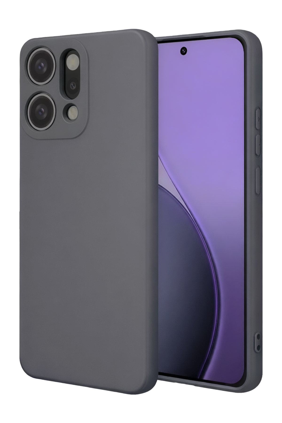 newface-oppo-reno-14-first-silikon-gri-default Uray store Oppo Reno 14 First Silikon - Gri - Görsel 1