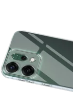 Uray store Oppo Reno 14 Kılıf Lüx Şeffaf Silikon - Şeffaf - Görsel 2