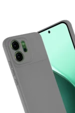 Uray store Oppo Reno 14F Auto Focus Karbon Kapak - Gri - Görsel 3
