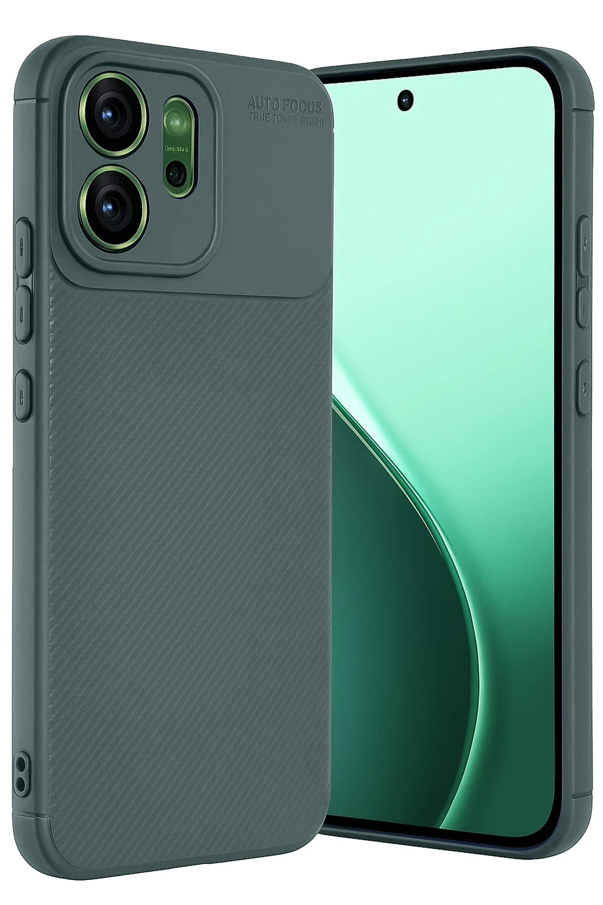 newface-oppo-reno-14f-auto-focus-karbon-kapak-koyu-yesil-default Uray store Oppo Reno 14F Auto Focus Karbon Kapak - Koyu Yeşil - Görsel 1