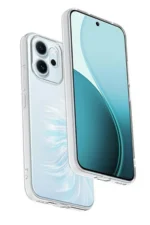 Uray store Oppo Reno 14F Kılıf Lüx Şeffaf Silikon - Görsel 2