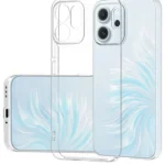 Uray store Oppo Reno 14F Kılıf Lüx Şeffaf Silikon