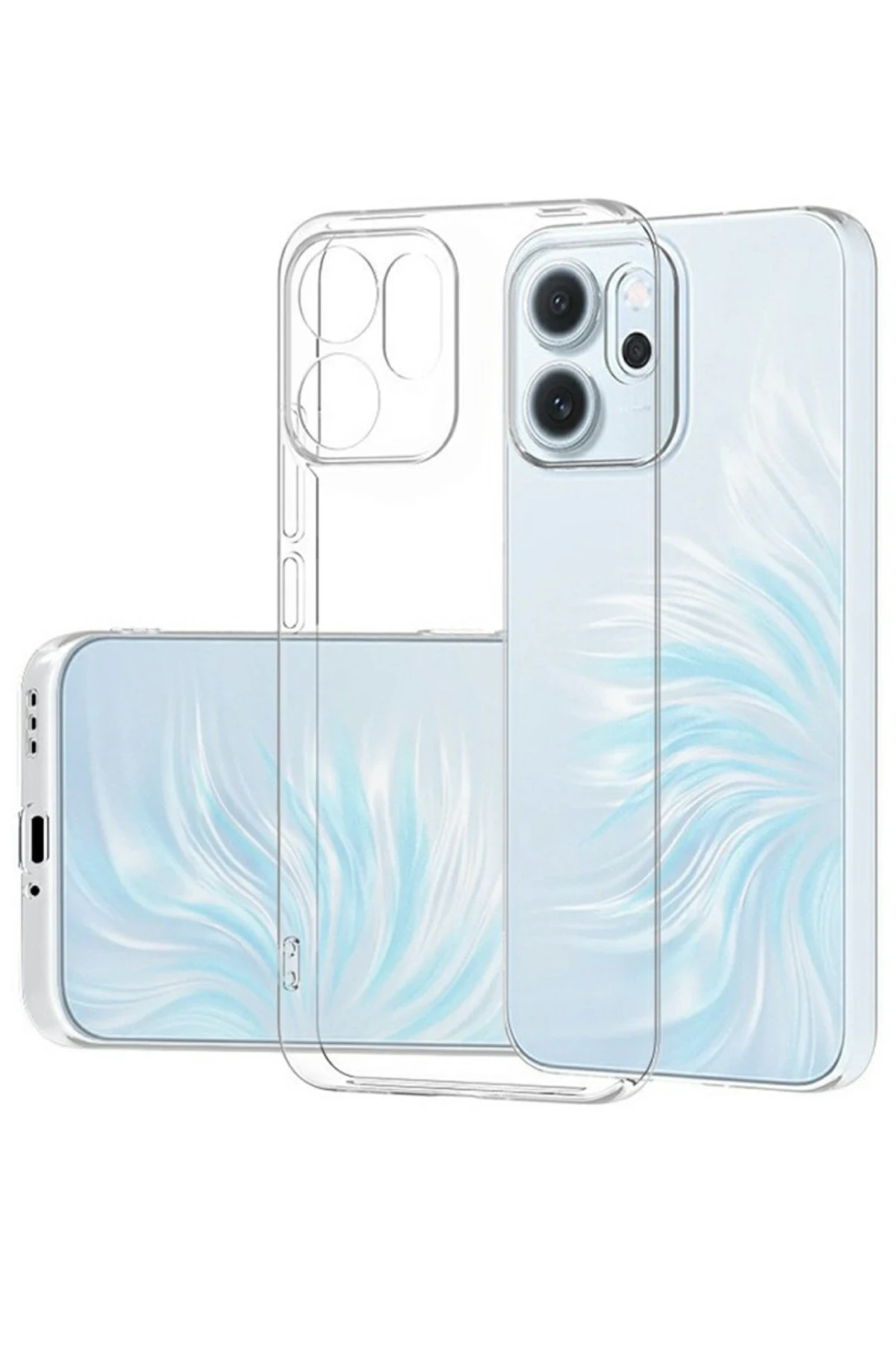 newface-oppo-reno-14f-kilif-lux-seffaf-silikon-default Uray store Oppo Reno 14F Kılıf Lüx Şeffaf Silikon - Görsel 1