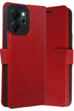 Uray store Oppo Reno 14F Trend S Plus Kapaklı Kılıf - Kırmızı