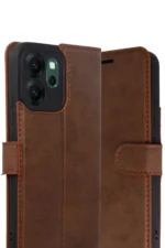 Uray store Oppo Reno 14F Trend S Plus Kapaklı Kılıf - Taba - Görsel 2