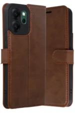 Uray store Oppo Reno 14F Trend S Plus Kapaklı Kılıf - Taba