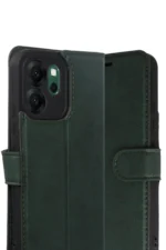 Uray store Oppo Reno 14F Trend S Plus Kapaklı Kılıf - Yeşil - Görsel 2