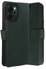 Uray store Oppo Reno 14F Trend S Plus Kapaklı Kılıf - Yeşil
