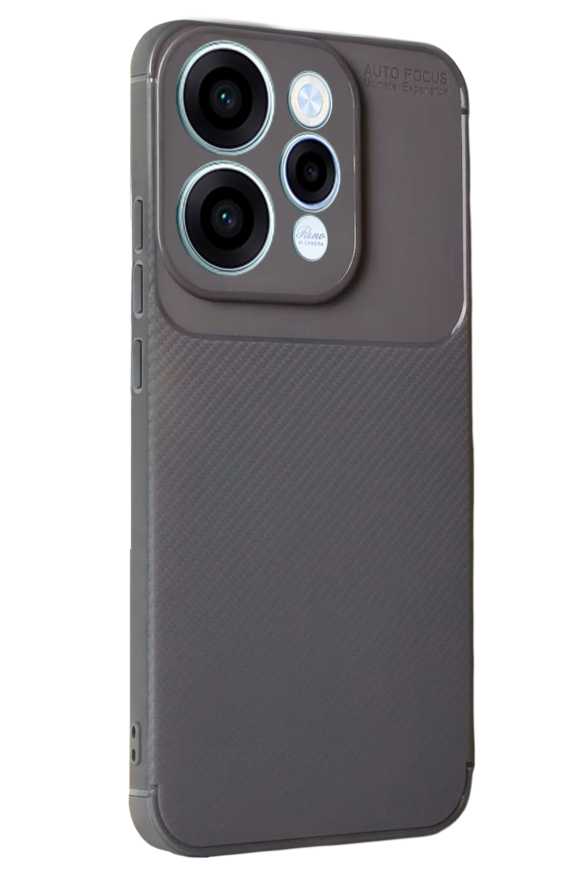 newface-oppo-reno-15-auto-focus-karbon-kapak-gri-default Uray store Oppo Reno 15 Auto Focus Karbon Kapak - Gri - Görsel 1