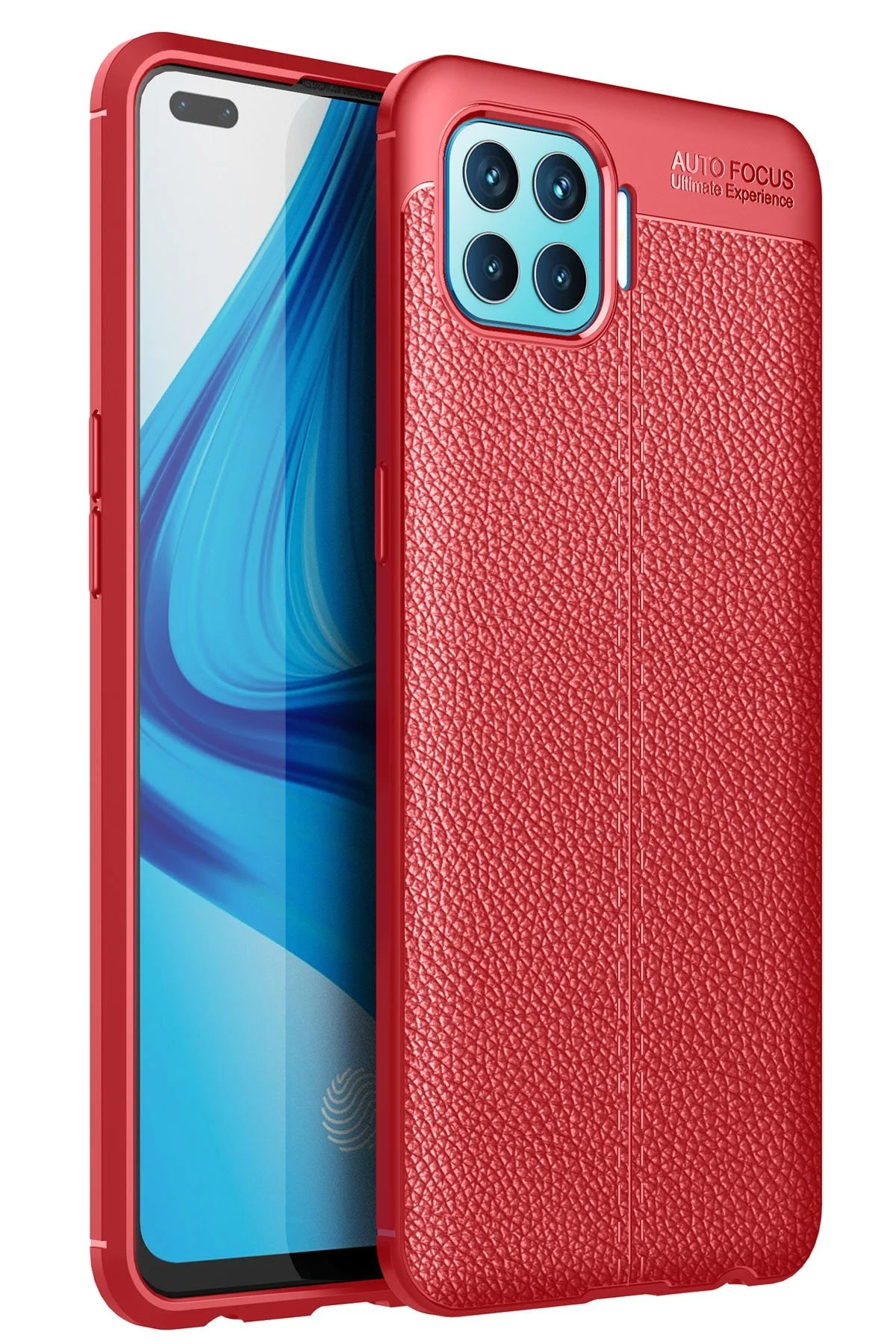 newface-oppo-reno-4-lite-kilif-auto-focus-kapak-kirmizi-default Uray store Oppo Reno 4 Lite Kılıf Auto Focus Kapak - Kırmızı - Görsel 1