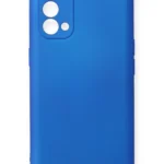 Uray store Oppo Reno 5 Kılıf First Silikon - Mavi