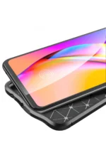 Uray store Oppo Reno 5 Lite Kılıf Auto Focus Kapak - Kırmızı - Görsel 3