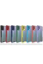 Uray store Oppo Reno 5 Lite Kılıf Platin Silikon - Sarı - Görsel 2