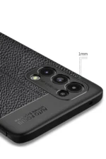 Uray store Oppo Reno 5 Pro Kılıf Auto Focus Kapak - Kırmızı - Görsel 4