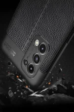 Uray store Oppo Reno 5 Pro Kılıf Auto Focus Kapak - Lacivert - Görsel 3