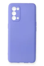 Uray store Oppo Reno 5 Pro Kılıf First Silikon - Lila
