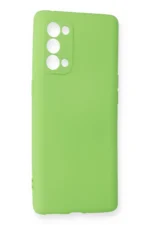 Uray store Oppo Reno 5 Pro Kılıf First Silikon - Yeşil - Görsel 2